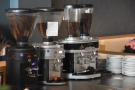 ... along with its four grinders. I was in the mood for espresso, so ordered...