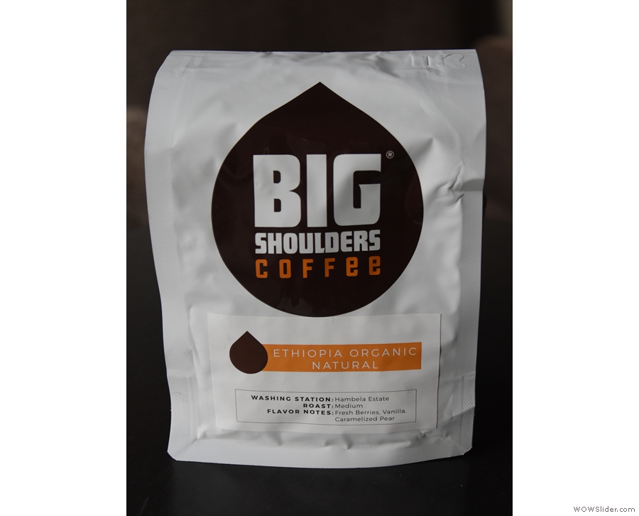 ... for a bag of this awesome Ethiopean natural organic coffee.