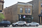 On North Kedzie Ave, opposite Logan Square station on the Blue Line, is Passion House.