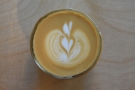 Impressive latte art.