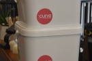 There was a delivery from Curve while I was there. The reusable tubs are a great idea.