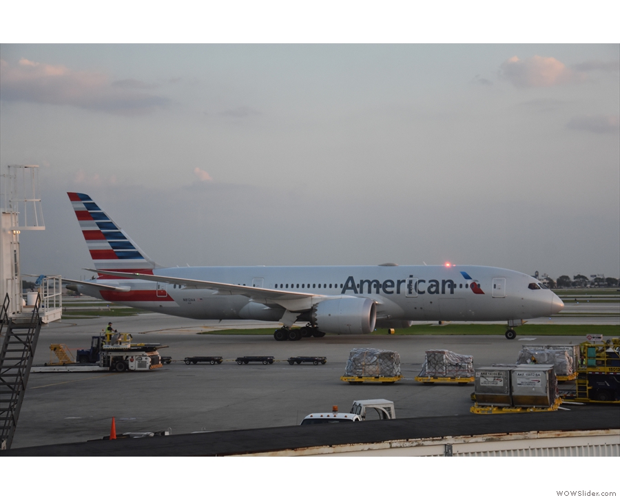 American and United only arrive at Terminal 5, so once they've disembarked, off they go.