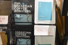 ... while there are bags of coffee for sale next to the till, including Colonna Coffee!