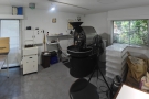 ... with the 12 kg Probat roaster at the heart of it.