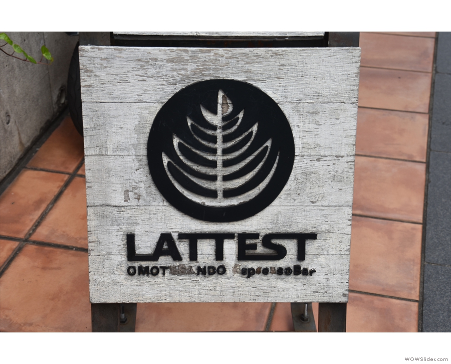 It's Lattest, the self-styled Omotesando Espresso Bar...