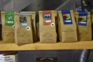... where, along with the usual coffee making kit, you'll find plenty of bags of coffee.