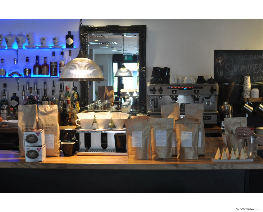 Back home in Guildford, Bar Des Arts launched its new coffee menu. Naturally, I was there.
