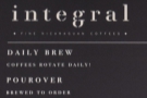 Cafe Integral, Elizabeth Street, specialising in Nicaraguan coffee in New York City.