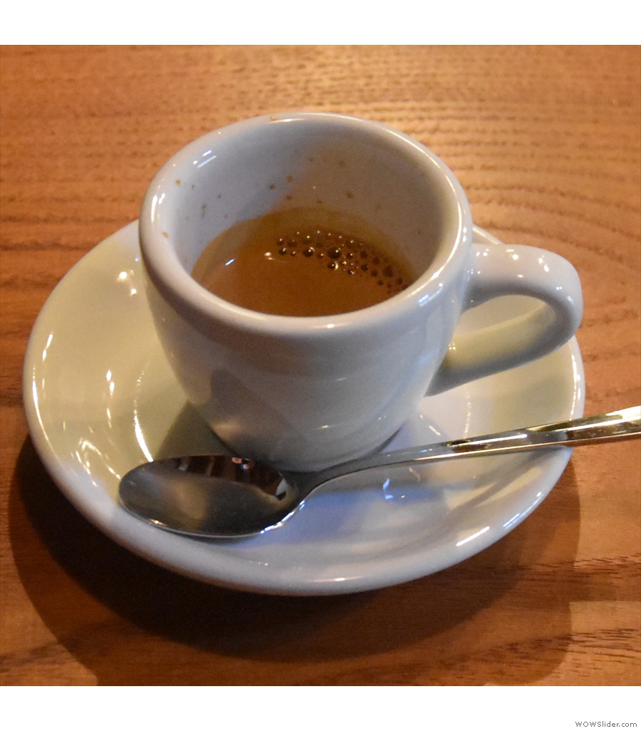 & Espresso, in an old, converted rice storehouse in Tomi, Japan.