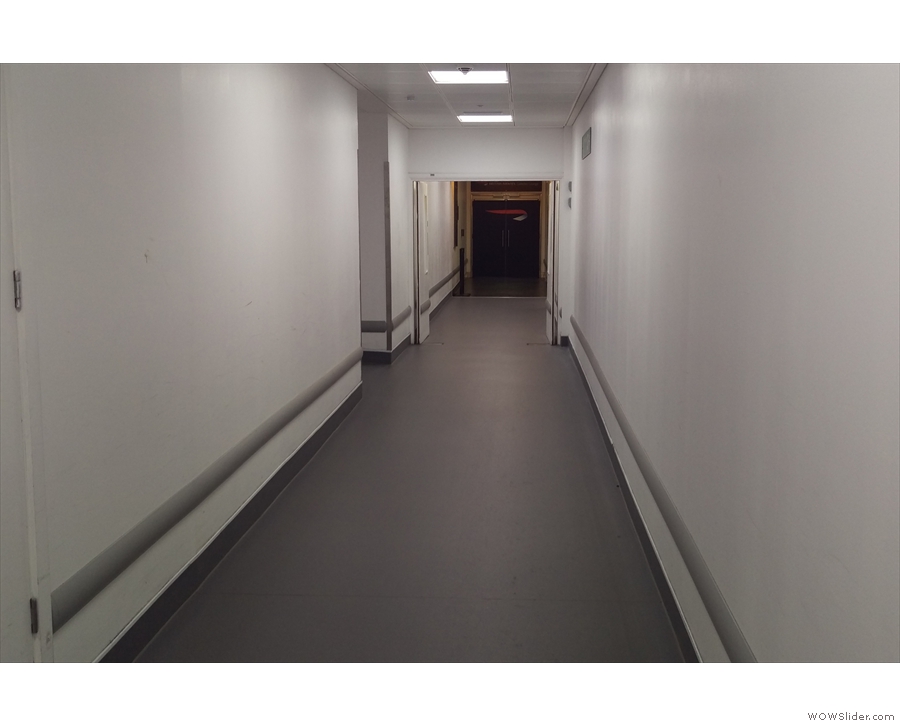 That said, the long, featureless corridor does not fill me with confidence!