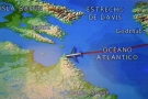 ... and just as we made it over the northern coast of Canada...