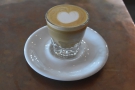 ... while in March that year I had a decaf cortado...