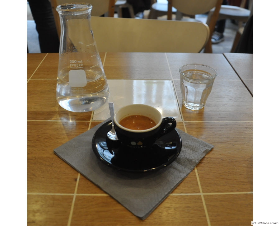 September also saw the Coffee Spot back in Paris at cafe/roaster, Coutume