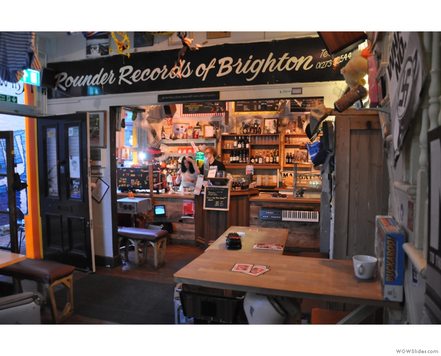 September also saw the Coffee Spot's first trip to Brighton and the off-the-wall The Marwood