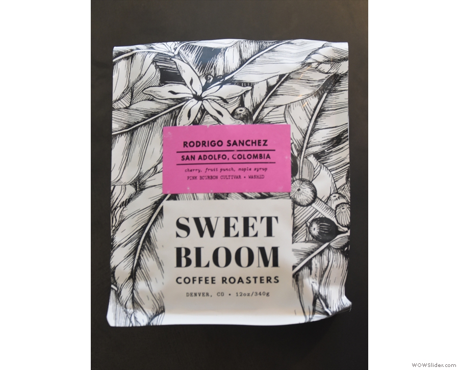 Back in 2018, I had this Colombian from Colorado's Sweet Bloom...