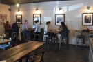 ... although there is a row of four-person tables against the left-hand wall.
