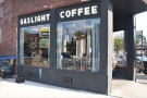 There's no doubting where we are though: Gaslight Coffee on this side, while around...