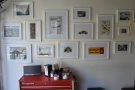 ... where the pictures of vintage cars on the walls belie the other aspect of Fourtillfour...