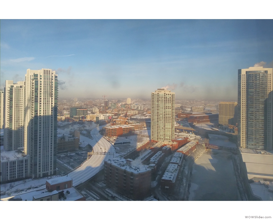 Thursday, and Chicago was still looking gorgeous in the cold and the sunshine.