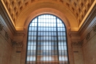 The train goes all the way to the soaring halls of Union Station.