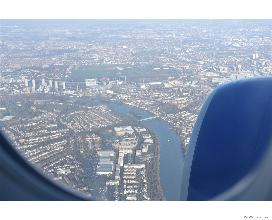 Back over the Thames we go and over...