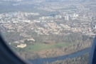 ... Kew Gardens, with Syon House at the bottom on the left, just across the river.