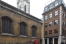 St Mary Aldermary on Watling Street in London, home of Host Café.