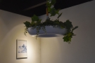 Meanwhile, the plants hanging from the ceiling were a nice touch.