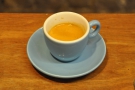 And finally, the beautiful Yirgacheffe espresso that Gabriel fortunately talked me into trying!