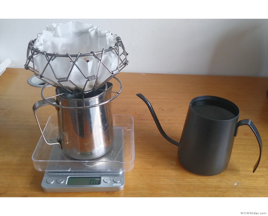I had good results with Kalita Wave filter papers...