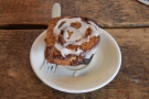 My cinnamon roll, a classic of the type.