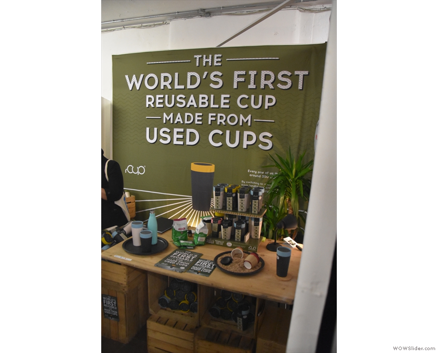 ... while rCup, who I'd seen at last year's festival, were back with an 8oz cup.