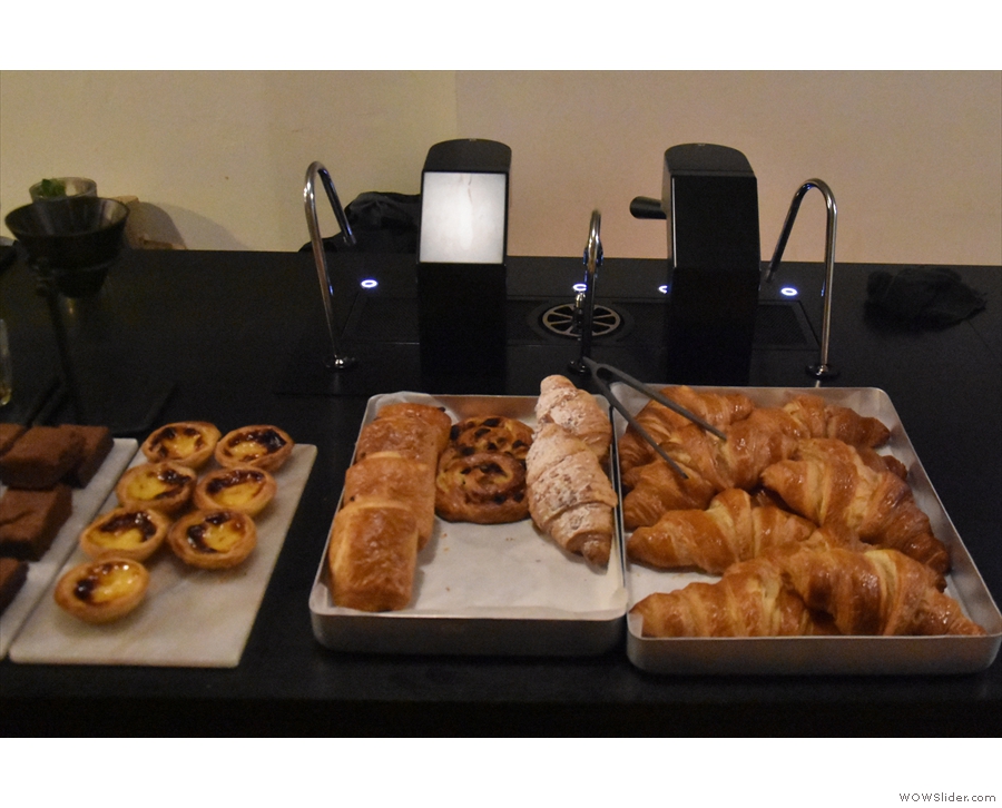... then the pastries. 