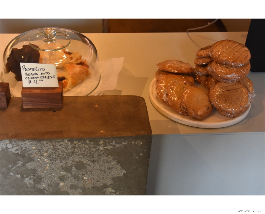 There's also a selection of cakes and pastries (I was there at the end of the day).