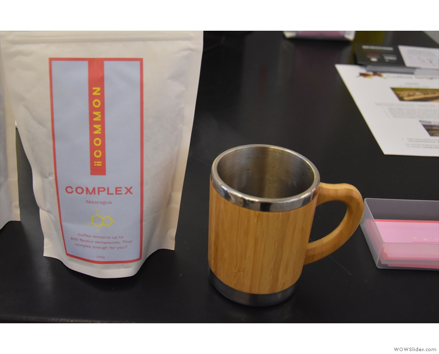 I tried the Complex as a pour-over in my Global WAKEcup...