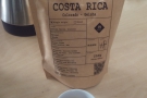 I had a lovely Costa Rican Geisha, unusual in that 19 Grams roasted it as an espresso.