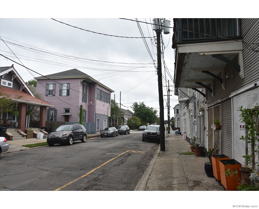 The quiet, residential streets of Algiers Point do not look the mostly likely place for...