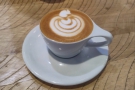 I also got a bonus cappuccino on the house, made with the Streetlevel blend.