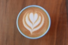 Pretty latte art...