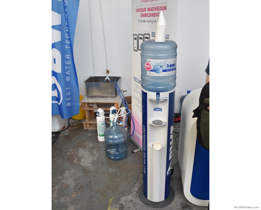 My round-up of last year's festival space ends on a high note with BWT providing multiple (and much-needed) water stations throughout the space.