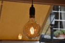 Obligatory light bulb shot, complete with reflection.