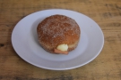... while, of course, there had to be a doughnut, in this, the Boston Rhubarb!