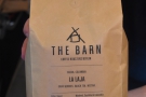 ... with this Colombian single-origin in the hopper.