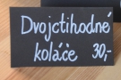 That's one of these, by the way, a dvojctihodné koláče, literally 'double cake'.