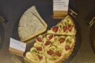 .. and this strawberry and pistachio tart, plus a cheesecake...