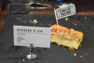 New (to me, at least) for this year was the Rhubarb 'n' Gin tray bake.