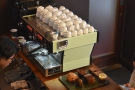While you're up here, you can also check out the espresso machine!