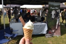... which was on hand to provide ice cream throughout the day!