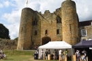 The gatehouse at Tonbridge Castle, the magnificent backdrop for Out of the Box.
