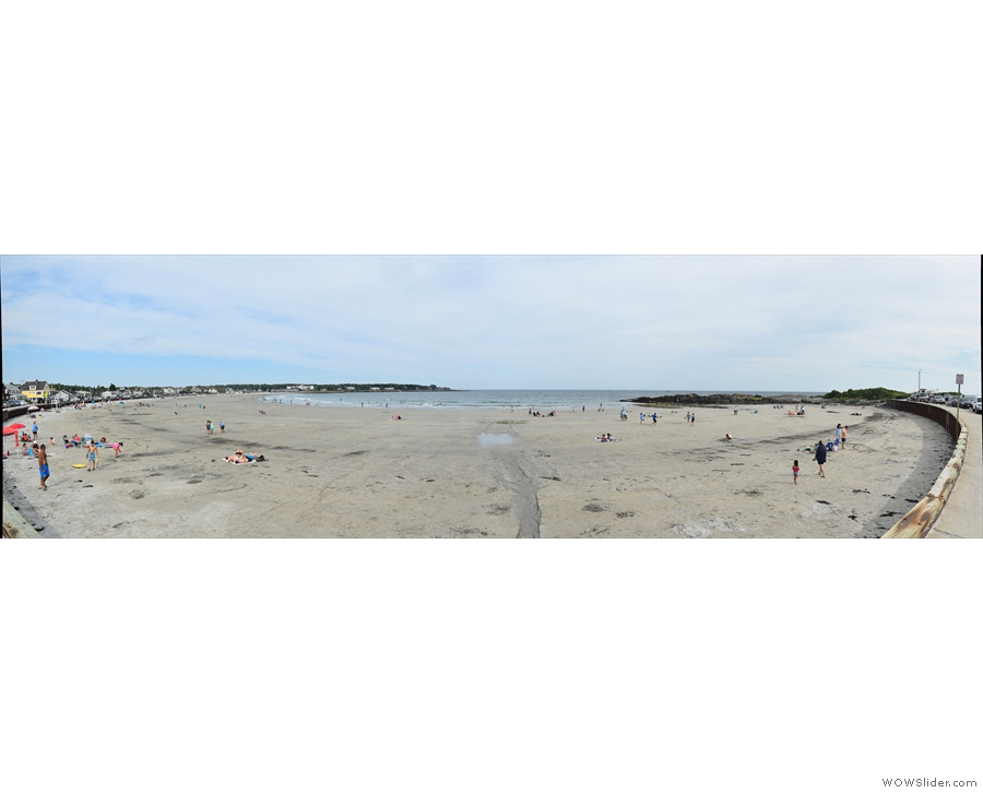 After Kennebunkport, we took a detour, following the river south to Gooch's Beach...
